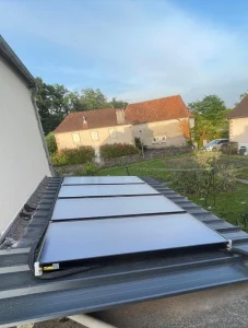 chantier photovoltaïque