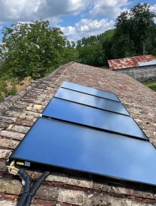 chantier photovoltaïque